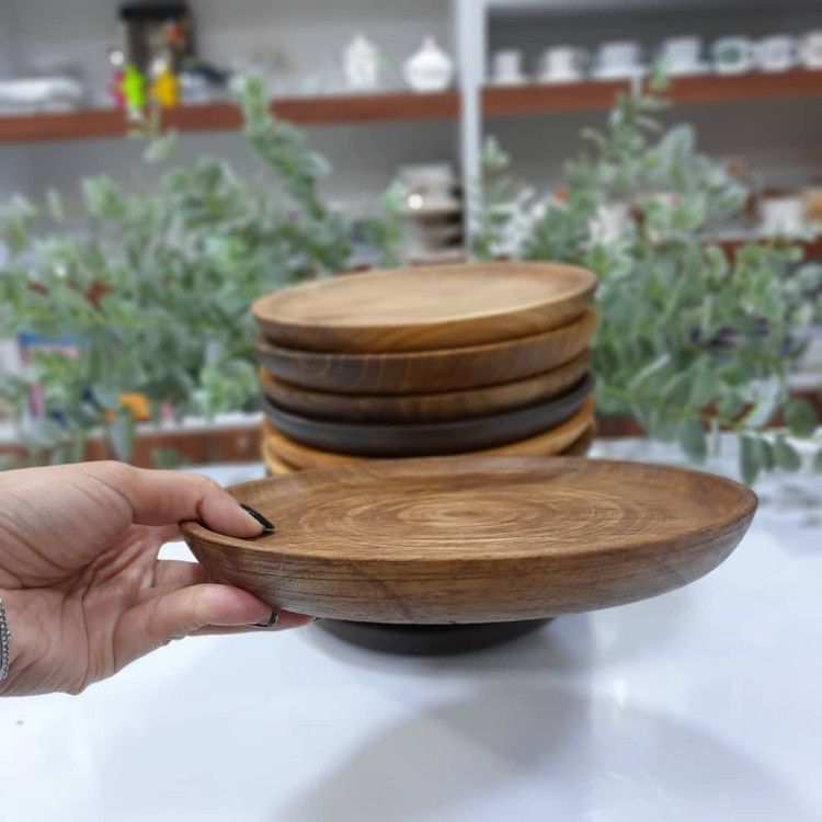 پیش دستی چوب گردو