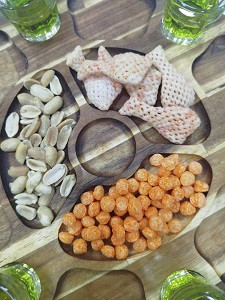 سینی سرو چرخشی به همراه 6 شات