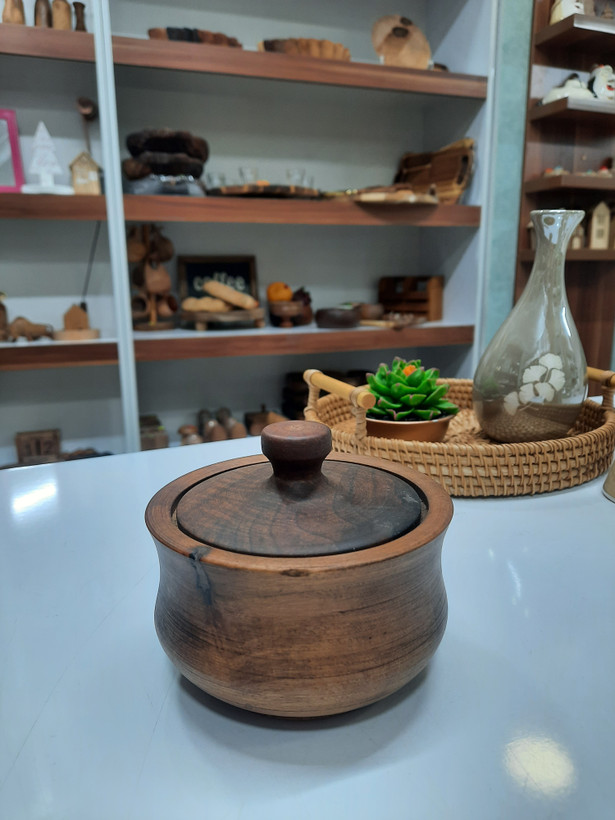 قندان چوب گردو