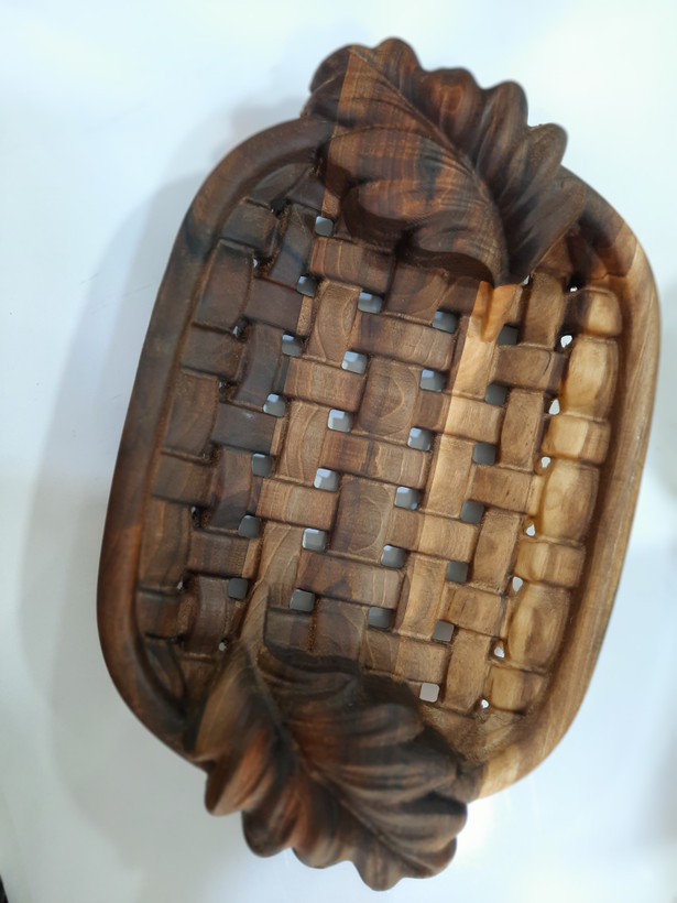 میوه خوری طرح بافت چوب گردو